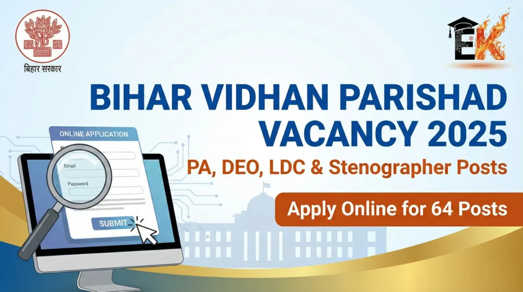 Bihar Vidhan Parishad Recruitment 2025