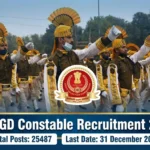 SSC GD Vacancy 2026 Notification Out: Apply For 25,487 Posts